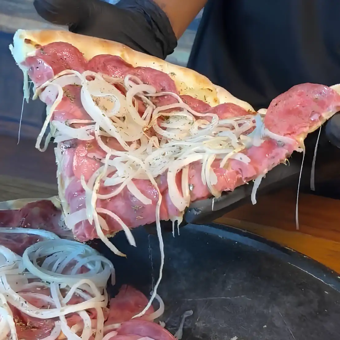 pizza de calabresa
